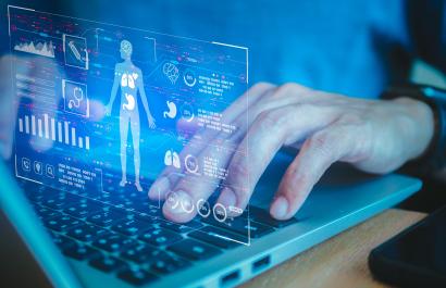 Personal health information on a computer. Image by Anton Nan_Got via Shutterstock.